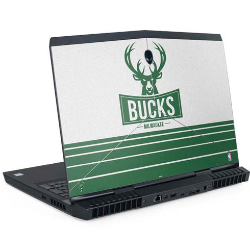 NBA Milwaukee Bucks Static Dell Alienware Skin